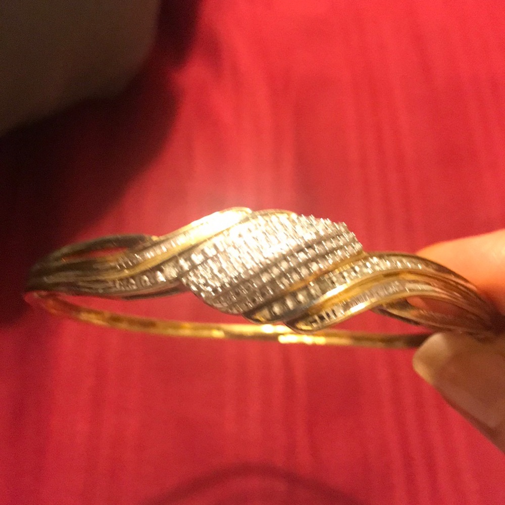Lady bracelet 16.31 grams material 14k / silver